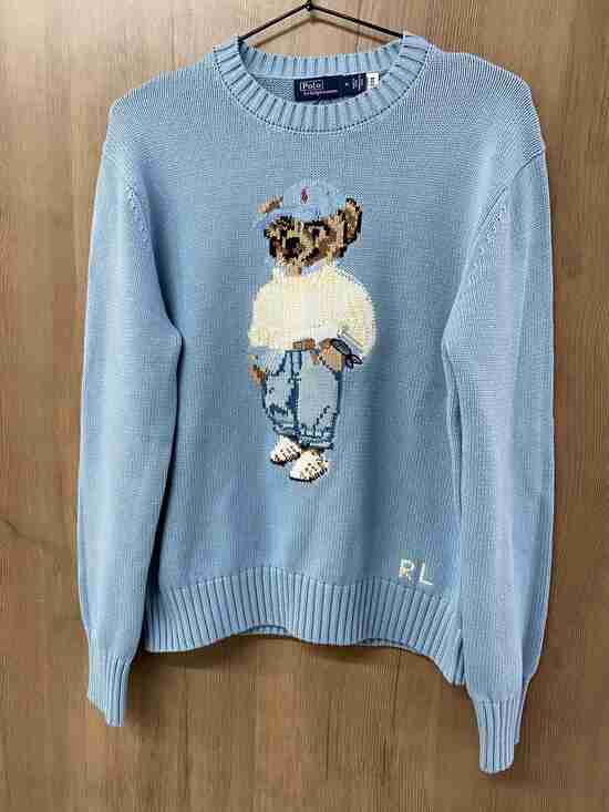 Polo Ralph Lauren Sweaters - Polo Ralph Lauren Preppy Bear Crewneck Knit Sweater